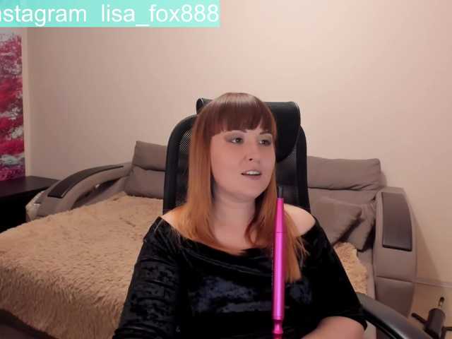 写真 FoxLisa333 Hi. I am Lisa. Lovense random 11 tk. I am doing nothing for tips in pm, please, tip in public chat! For orgasm 461