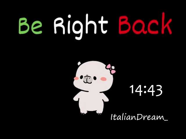 写真 ItalianDream_ Ciao, im Anna❤️ @remain until Special Erotic Show ❤️Tokens in pm will be not counted for shows ❤️ Be nice, respect, and lets enjoy togehter❤️