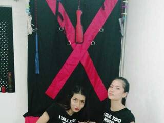 エロティックなビデオチャット kathiaAmySamy