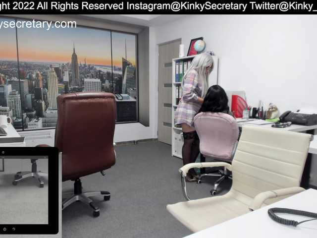 写真 KinkyOffice Shhht I am at office place . Make me happy - Cum Show @total