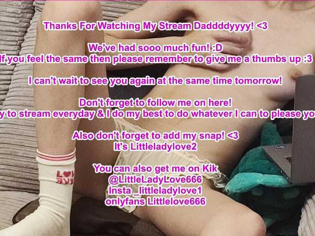 ブロードキャストスクリーンショット LittleLove666