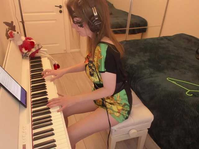 ブロードキャストスクリーンショット PianoGirl