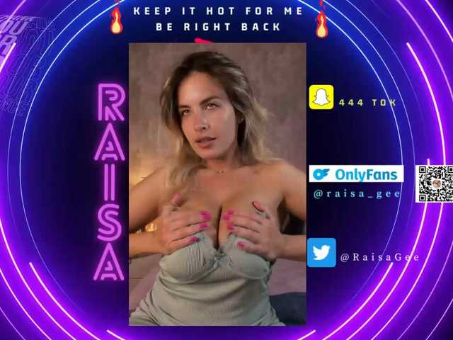 写真 Raisa1gee Help me to reach my goal Lick my nipples @remain tok remain.Tip my favorite ones 10251402001111