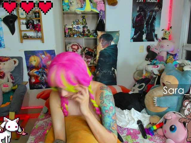 ブロードキャストスクリーンショット Sara-moon