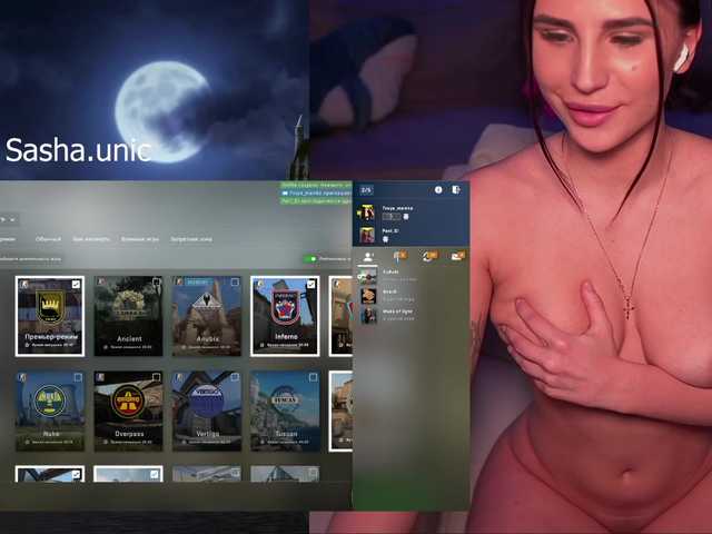 ブロードキャストスクリーンショット Sasha-unic