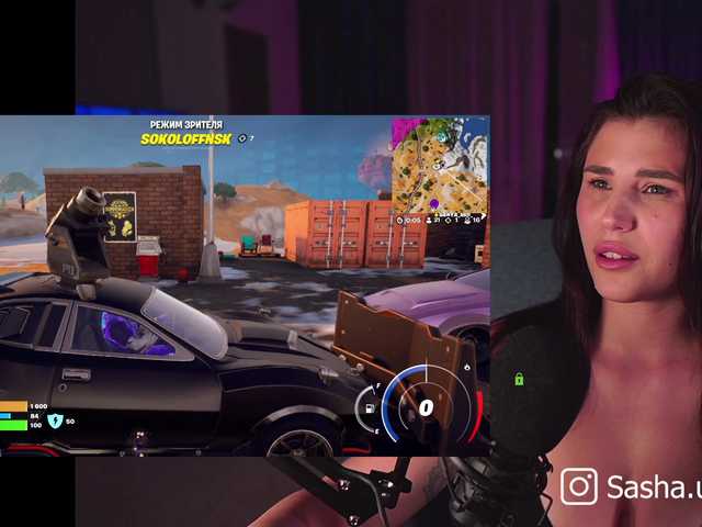 ブロードキャストスクリーンショット Sasha-unic