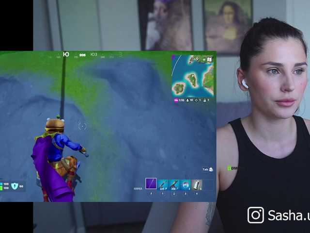 ブロードキャストスクリーンショット Sasha-unic