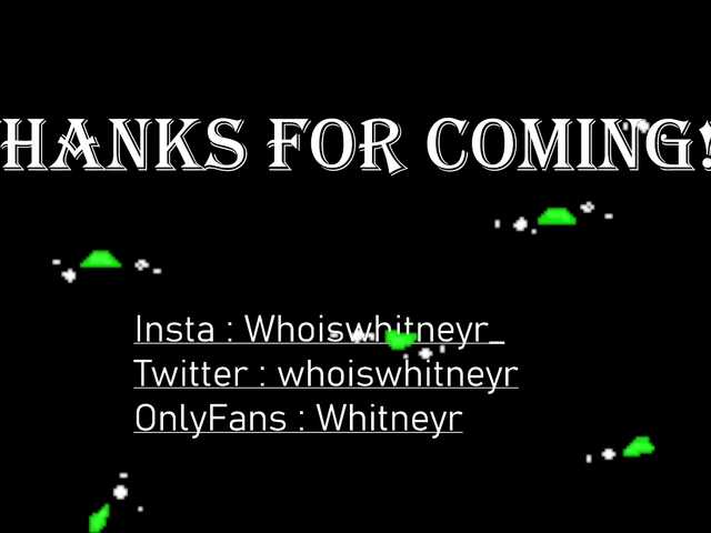 ブロードキャストスクリーンショット Whitneyr